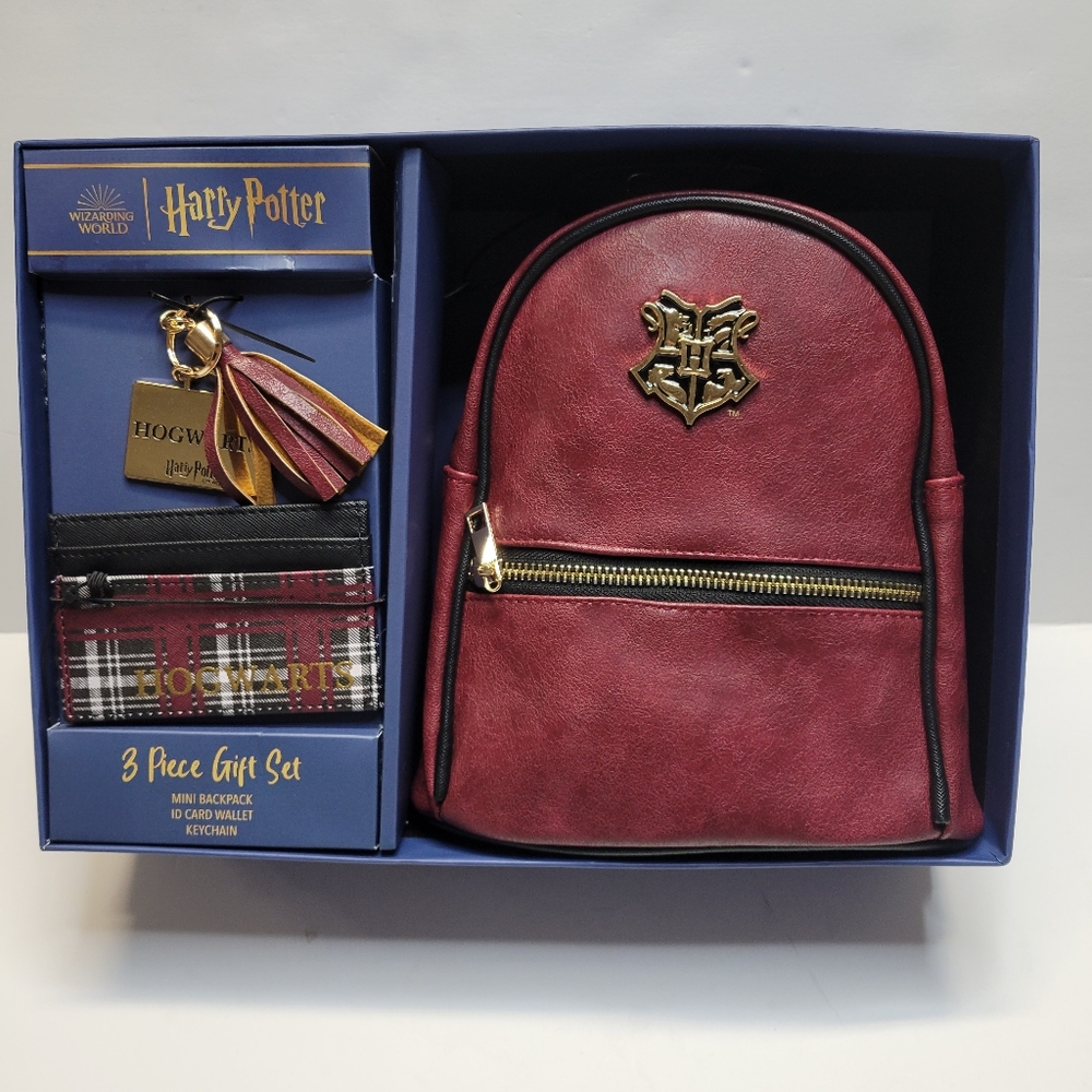 NWT HARRY POTTER Mini Backpack Set